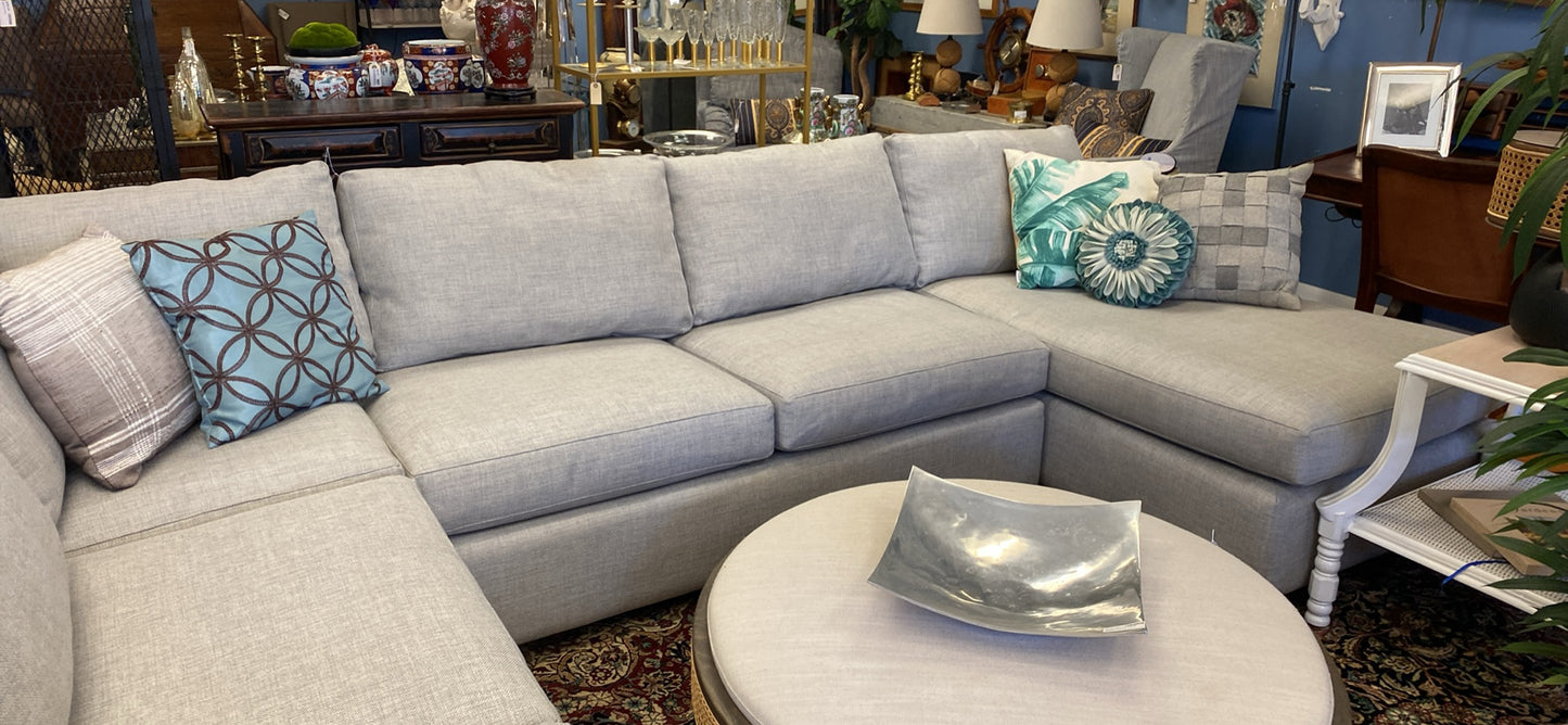 Large Grey Sectional Sofa