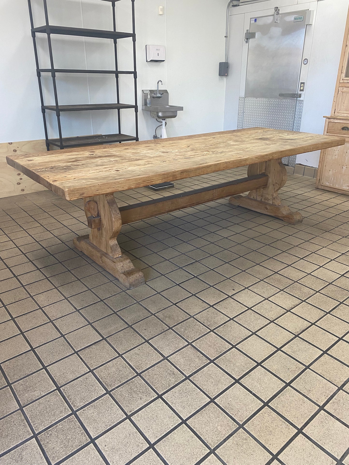 Large Pine Dining Table