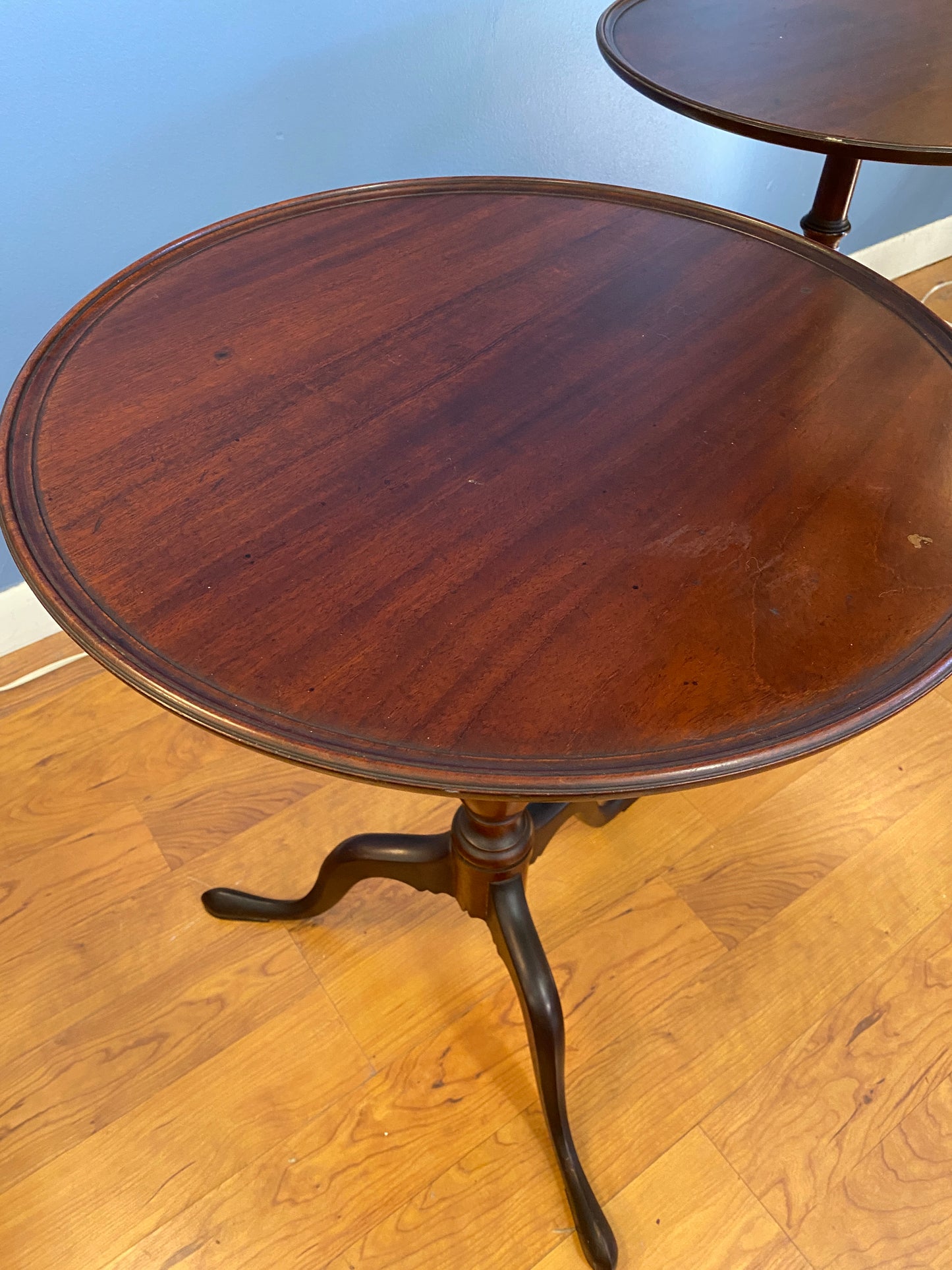 Pair of Antique Georgian Mahogany Side Tables