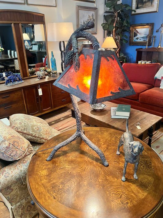 Rustic Handmade Lamp